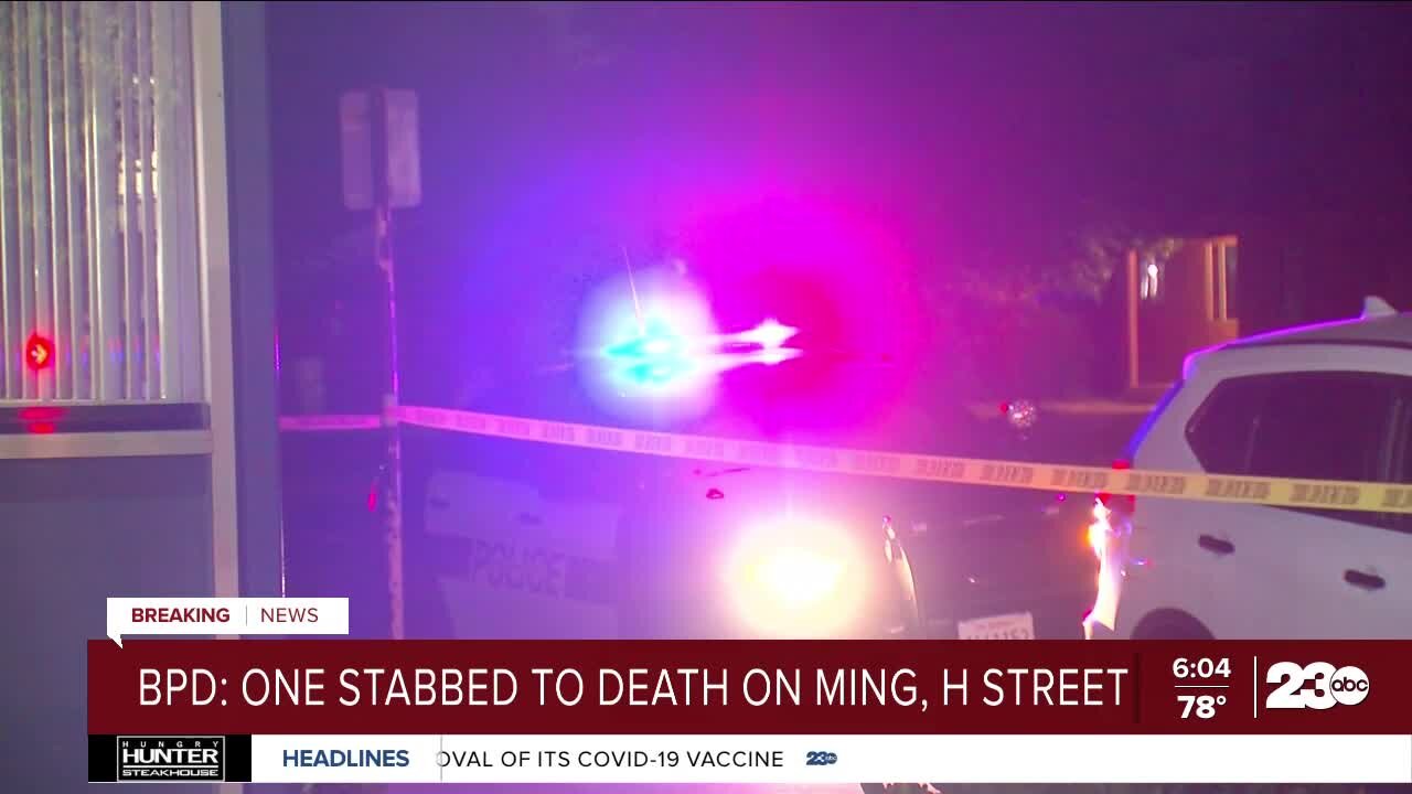 Deadly stabbing in South Bakersfield