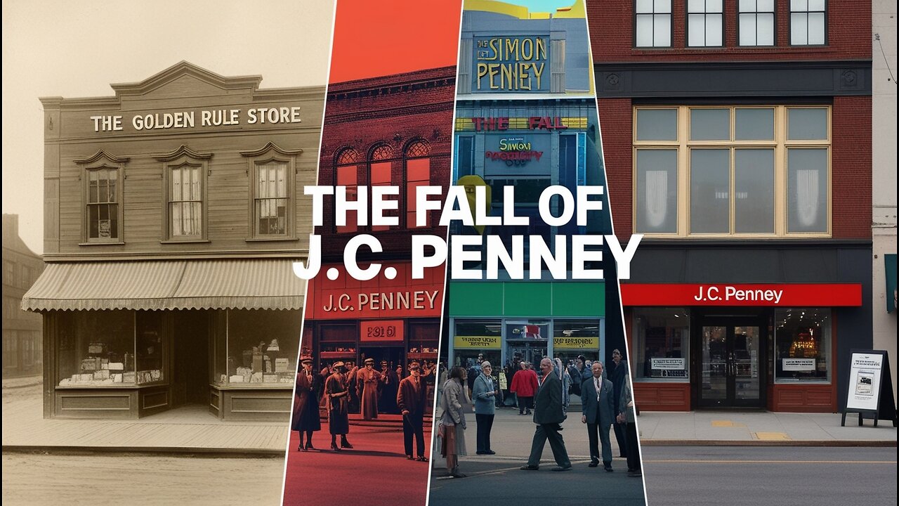 The Rise and Fall of J.C. Penney: From Golden Rule to Retail Collapse | Retail History Documentary