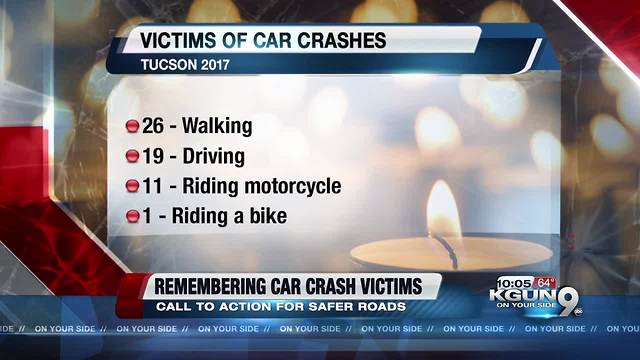 Call to action after more than fifty lives lost due to car crashes in Tucson