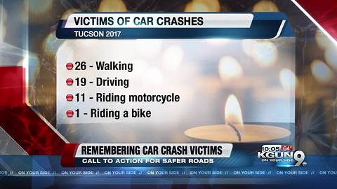 Call to action after more than fifty lives lost due to car crashes in Tucson