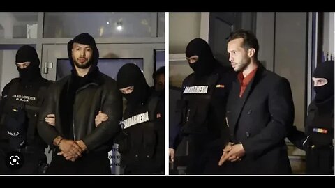 Andrew Tate arreter en roumaine pour suspicion traffic humain, groupe criminel etc (video complete)
