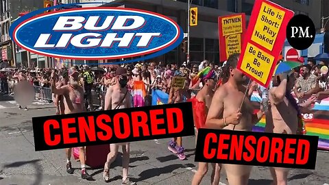 Bud Light sponsors Pride Toronto with FULLY NUDE men around children! It's WORSE than Dylan Mulvaney