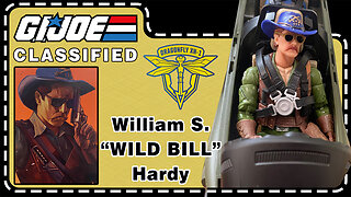 William S. "Wild Bill" Hardy - G.I. Joe Classified Dragonfly Haslab 142 - Unboxing & Review