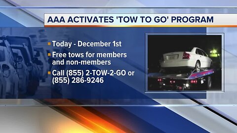 AAA activates Tow to Go