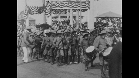 Annual Baby Parade Of Asbury Park (1904 Original Black & White Film)