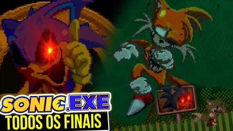 Todos os Finais PERTUBADORES 😈| Sonic_1_2_3_Rom - SONIC.RIBS