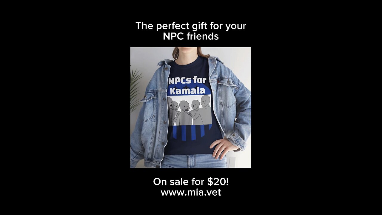 NPCs for Kamala T shirt now live!