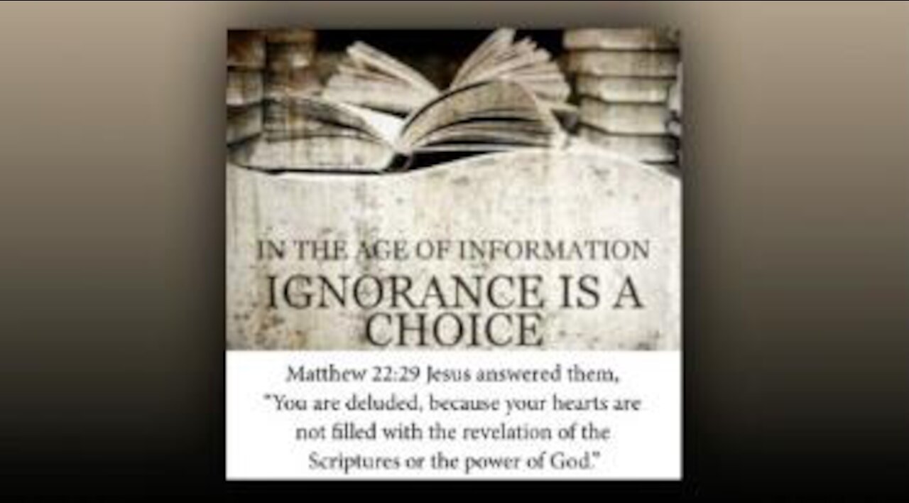 You Do Not Know the Scriptures