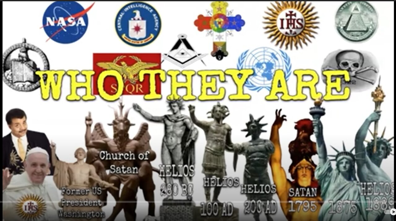 WHO "THEY" ARE & WHY THEY LIE Part 1: The Sun god connections