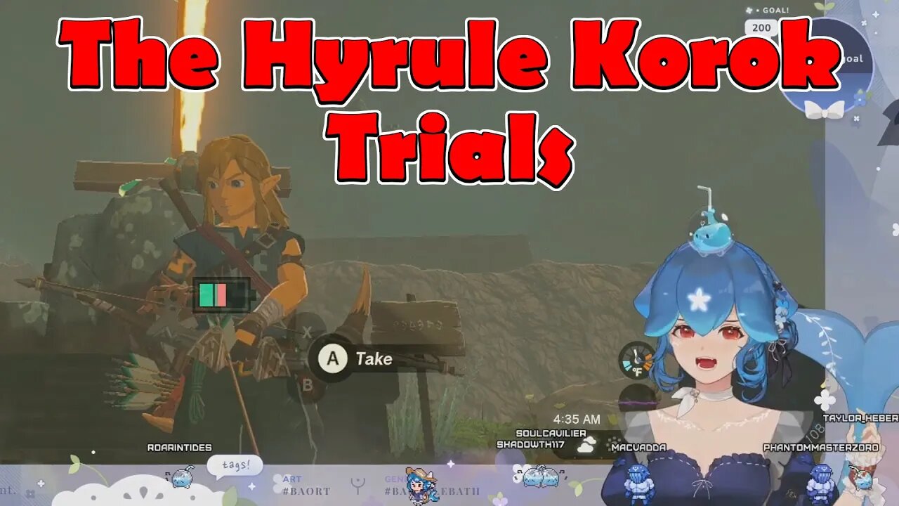 @baovtuber Starts Hyrule Korok Trials #vtuber #clips