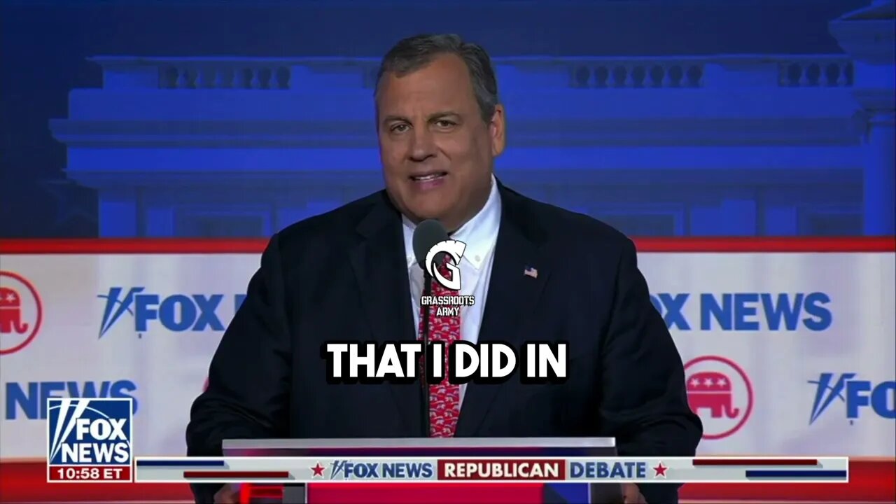 What Do You Think of Chris Christie Closing Statement At The Debate