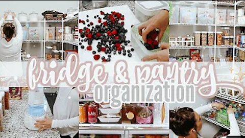 HOW TO DECLUTTER _FRIDGE &PANTRY ORGANIZATION