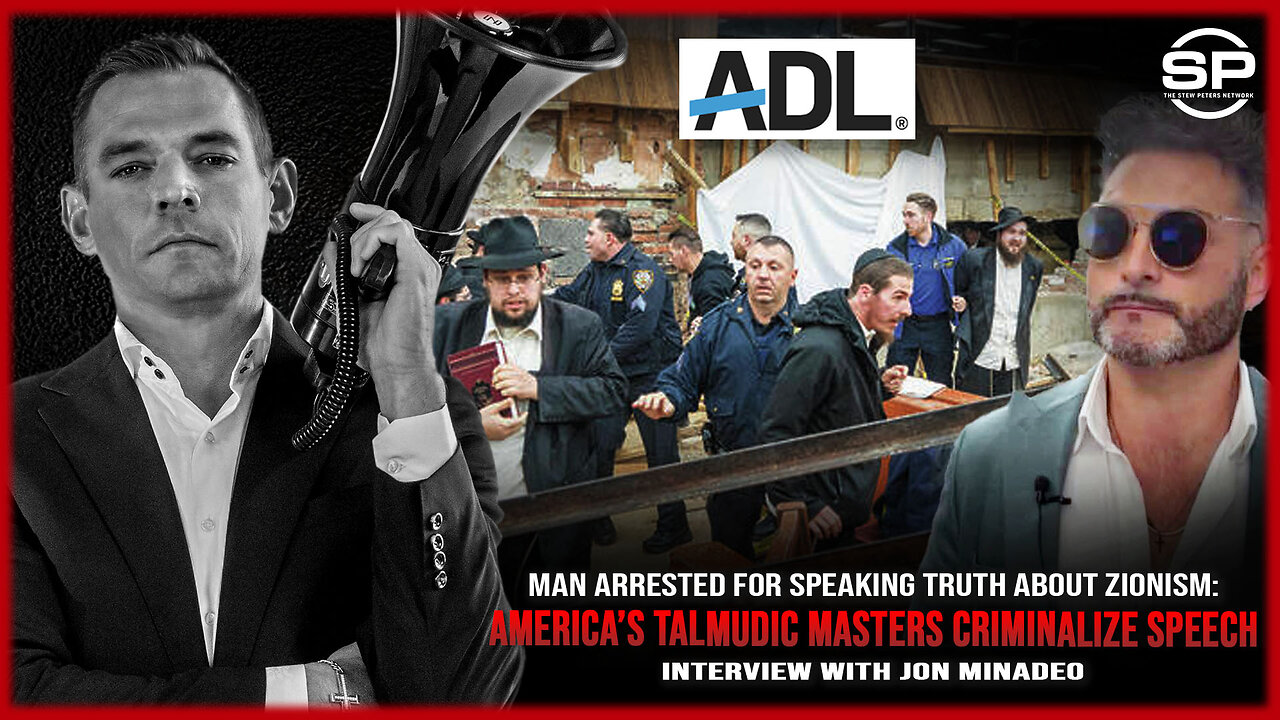 Man ARRESTED For Speaking TRUTH About Zionism: America’s Talmudic Masters Criminalize Speech