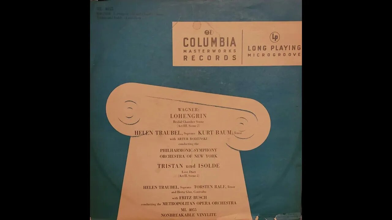 Wagner, Artur Rodzinski, New York Philharmonic Orchestra, Kurt Baum - Lohengrin Act III, Scene II