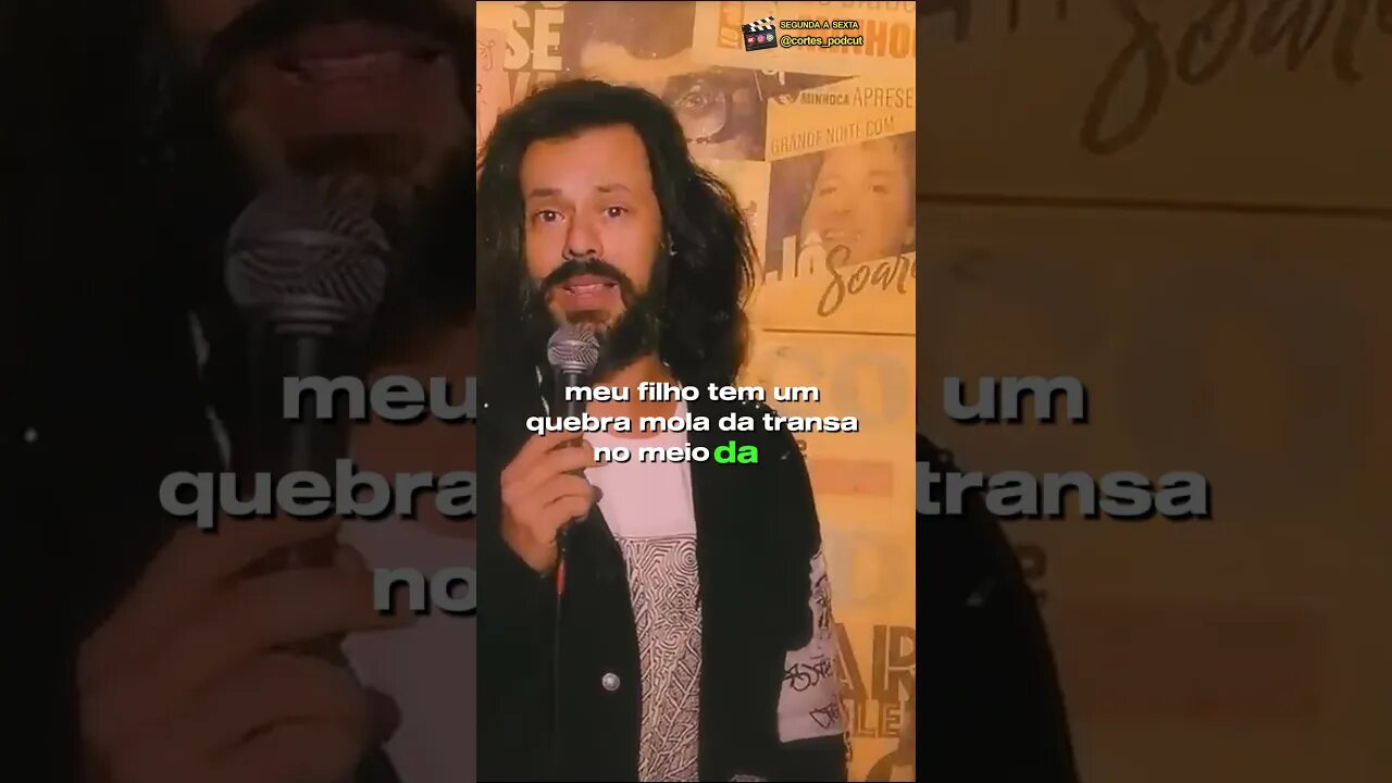 MEU FILHO EU SINCRONIZADOS COMO WIFI #humor #standupcomedy #cortespodcut #shorts