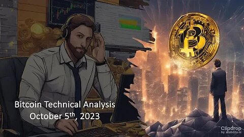 Bitcoin - Technical analysis, October 25th, 2023