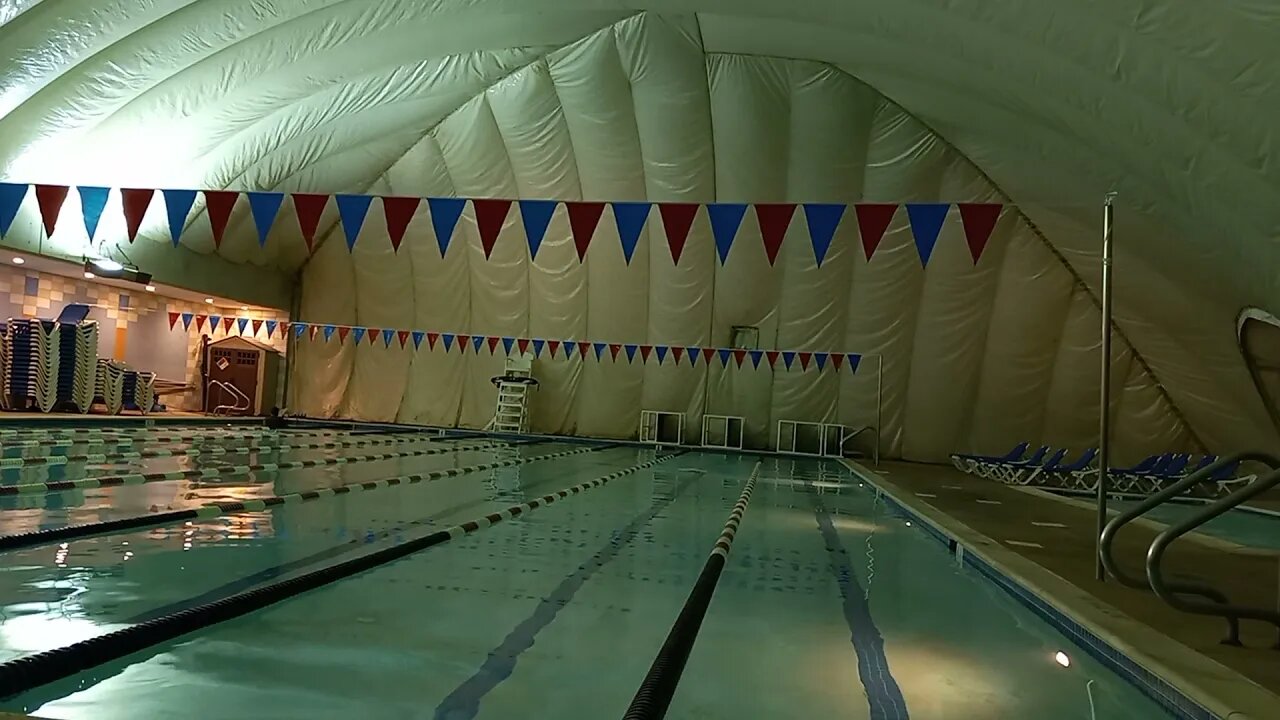 swimming at the Regency today