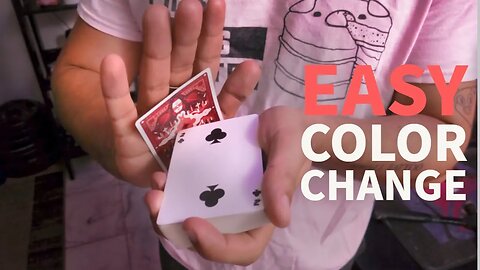 Color Change Card Trick Easy Tutorial