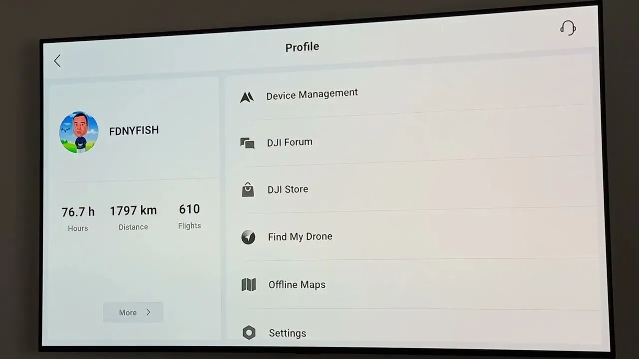 DJI RC Pro screencast to TV