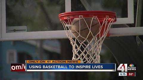 Man hopes new basketball courts will bring community together