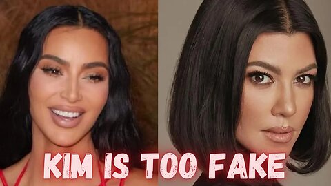 The Internet Says Kourtney Is Avoiding Kim Because She’s Fake ! No Black Friends For Kim’s Big Day!