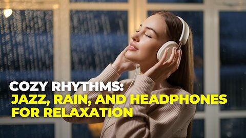 Cozy Rhythms: Jazz, Rain, and Headphones for Relaxation