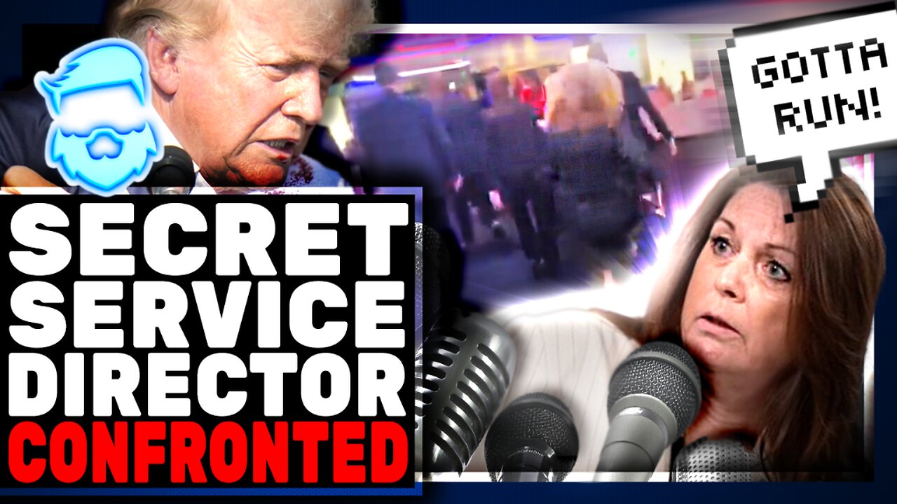 Secret Service Head CONFRONTED In HEATED Exchange At RNC & RUNS AWAY Like A Coward!