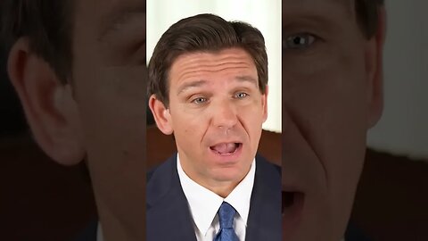 Ron DeSantis 'I received attacks from the left and woke corporate news media' #shorts #news