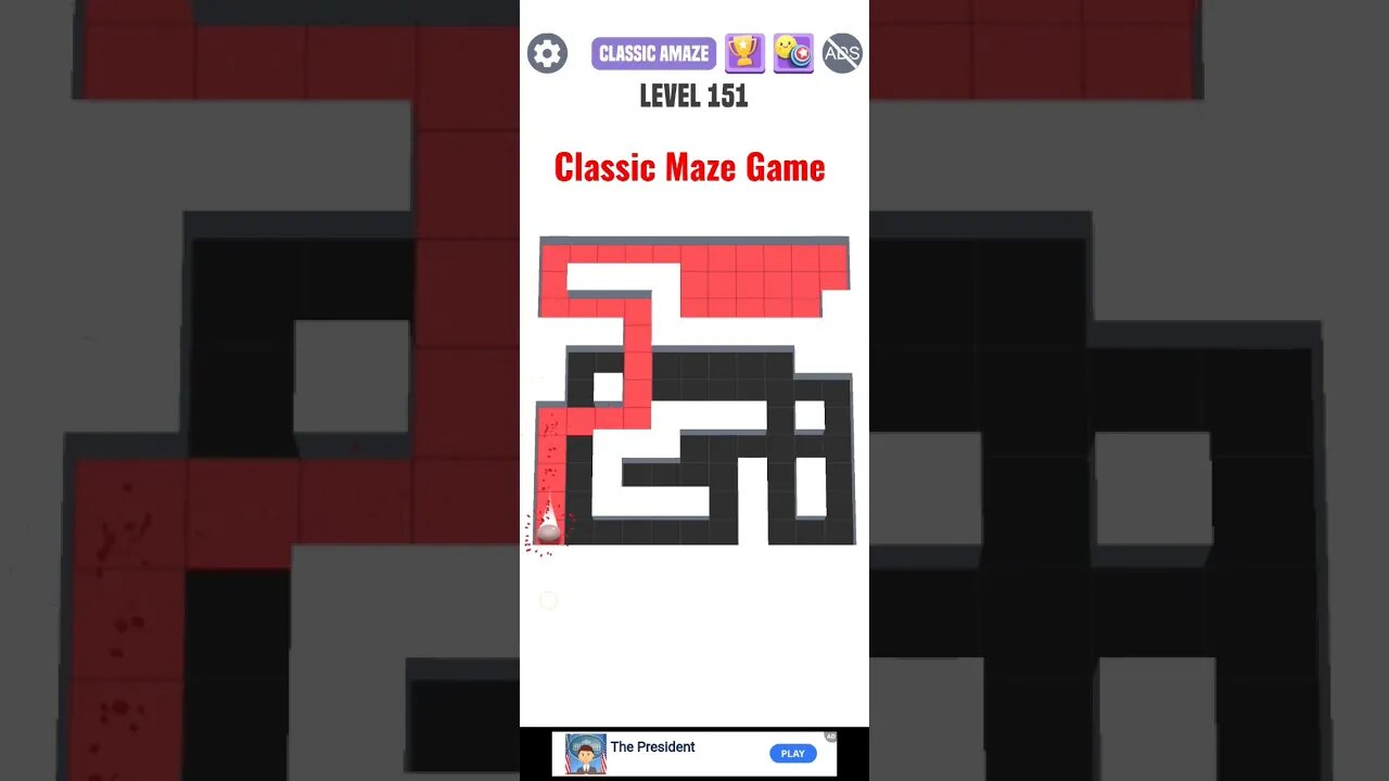 Classic Maze Level 151. #shorts