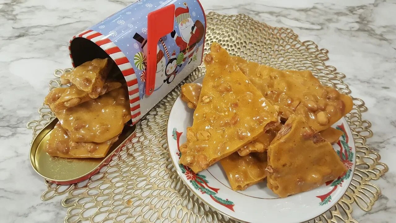 Peanut Brittle - 100 Year Old Recipe - The Hillbilly Kitchen