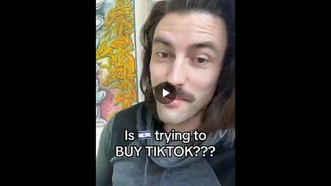 ISRAEL 🇮🇱 IS TRYING TO BUY TIKTOK?