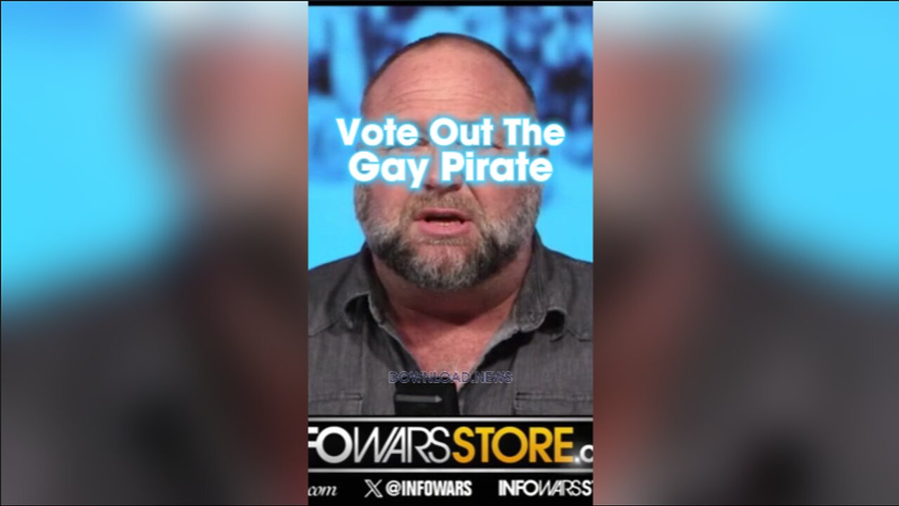 Alex Jones: Vote The Lying Gay Pirate (Dan Crenshaw) Out of Office - 12/20/23