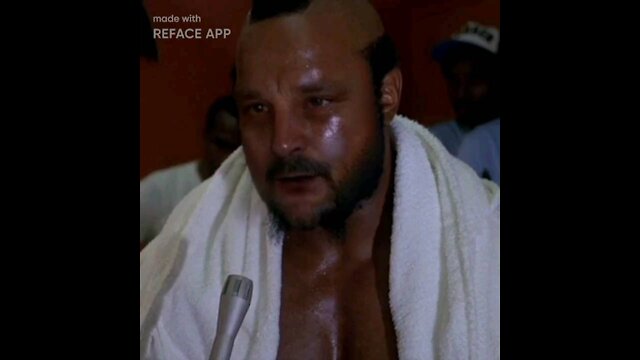 Ironmanduck as Mr T in Rocky3 #deepfake #faceswap #shorts #MrT