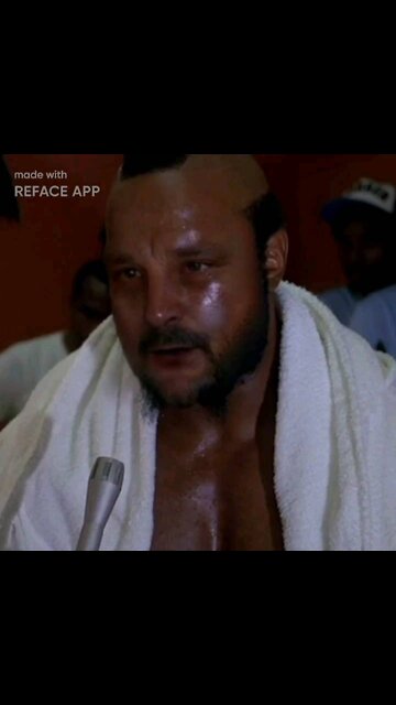 Ironmanduck as Mr T in Rocky3 #deepfake #faceswap #shorts #MrT