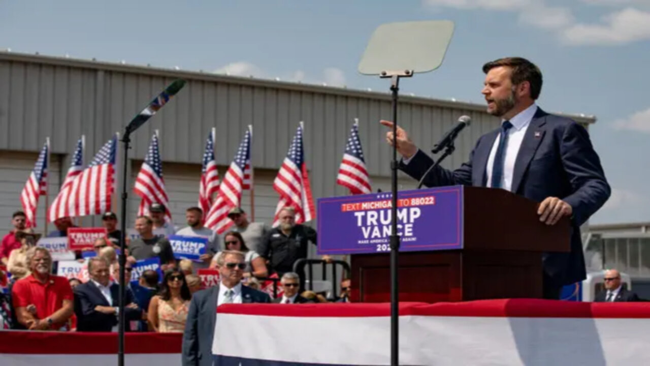 JD Vance Blasts Gotion Plant in Fiery Rally Near Big Rapids