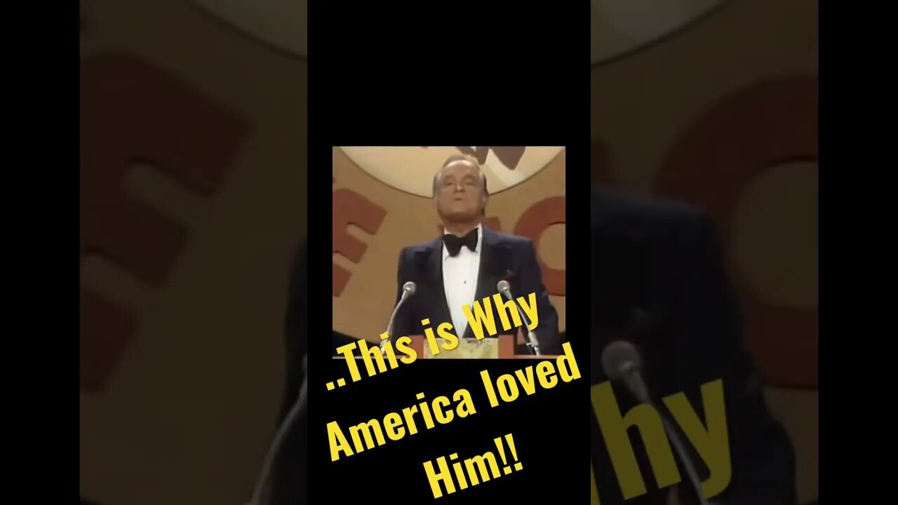 Bob Hope/ This is why America loved him!!!