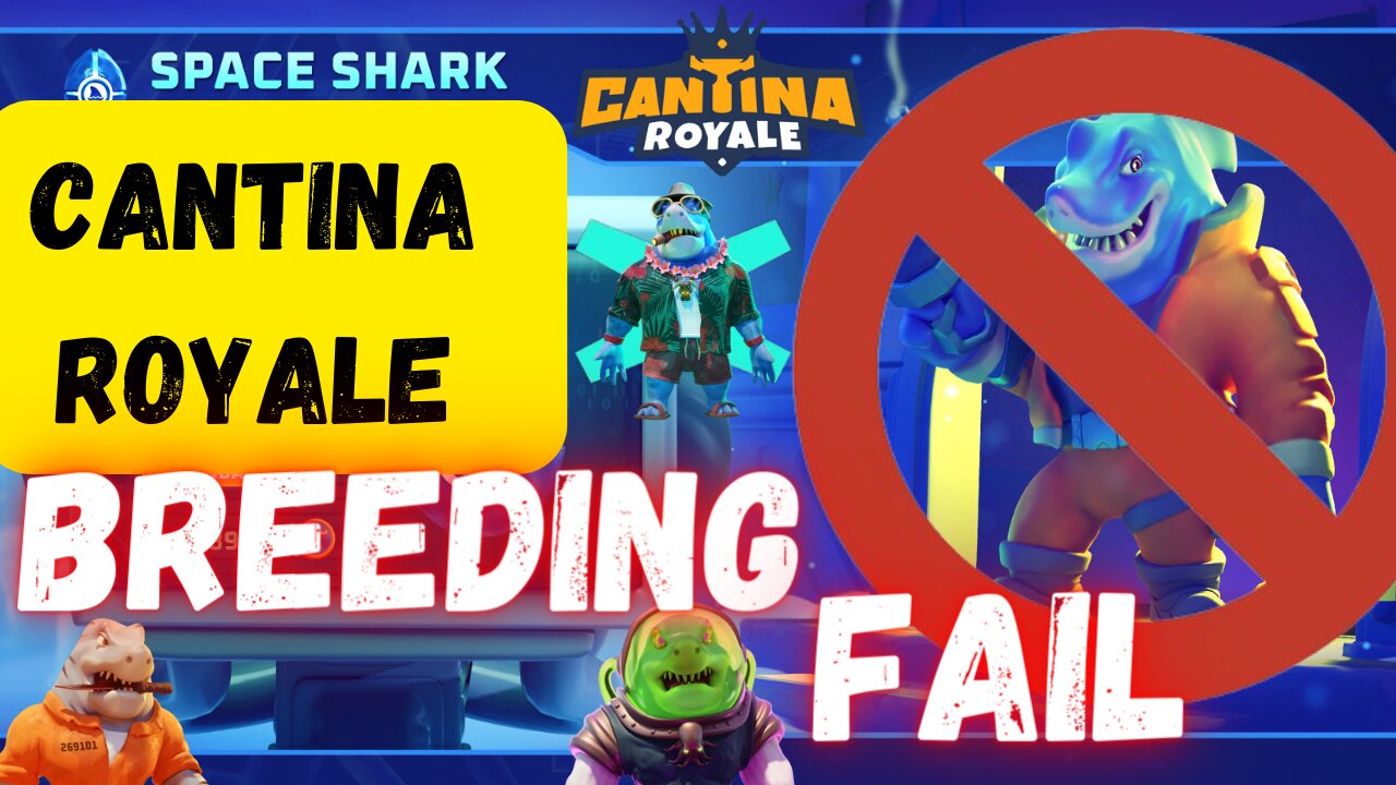 Cantina Royale Breeding Fail ❌ All You Need To Know Abot This🛑⛔️📛 #CRT #multiversx #playtoearn