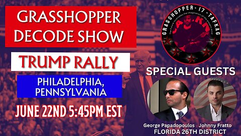 Grasshopper Live Special - George Papadopoulos & Johnny Fratto Interview