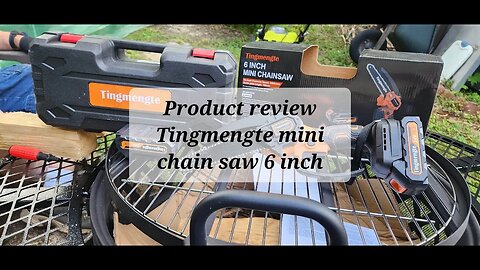 Product review Tingmengte mini chainsaw 6 inch #tingmengte