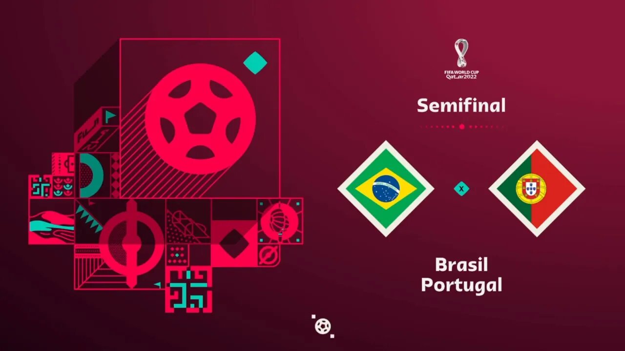 FIFA 23: COPA DO MUNDO DO QATAR (2022)- BRASIL X PORTUGAL |SEMIFINAL|