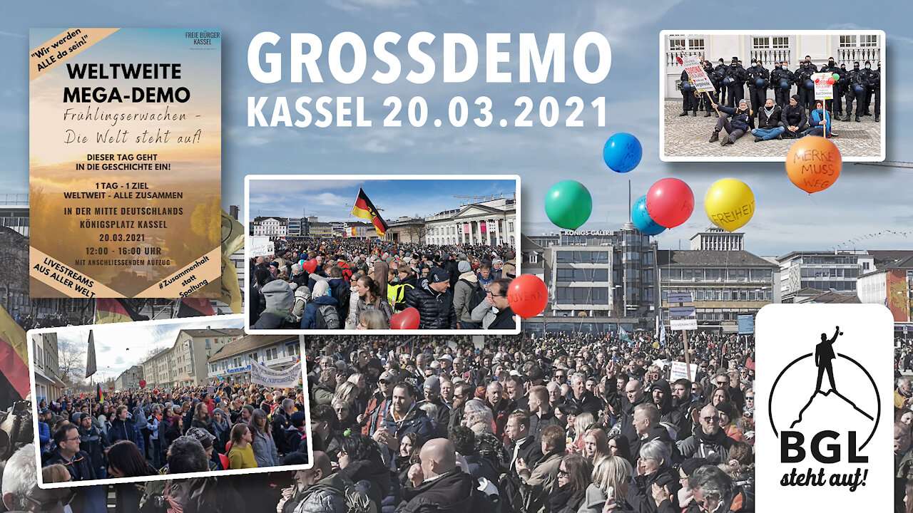 GROSSDEMO KASSEL Frühlingserwachen - Die Welt steht auf 20.03.2021