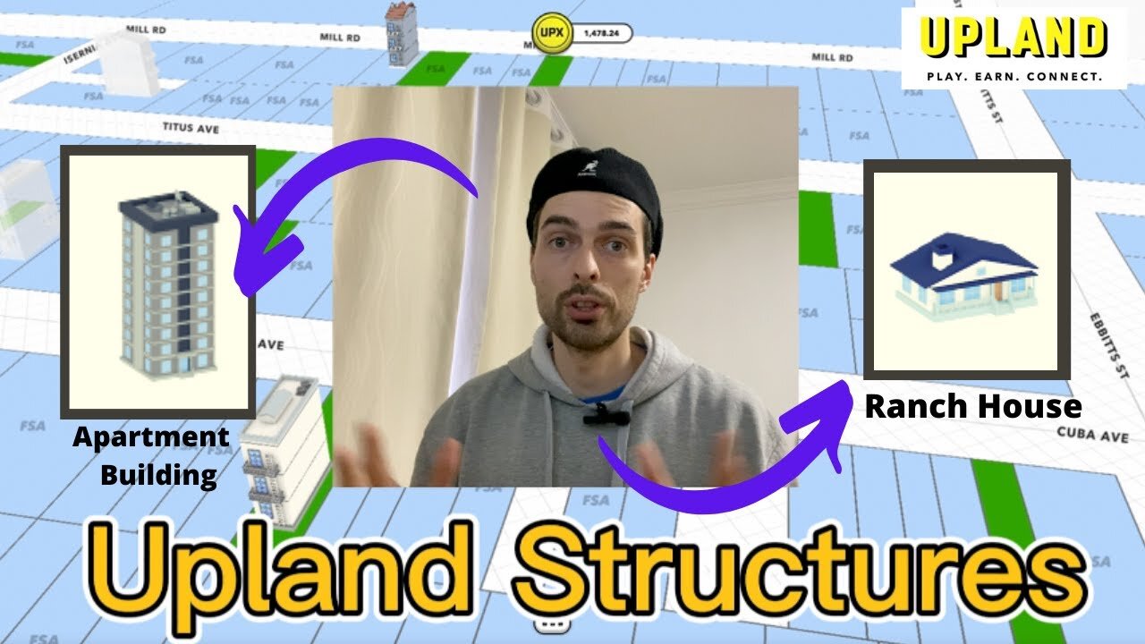 Upland Structures Explained - WATCH this and start BUILDING! Beginner Tutorial #upland #metaverse