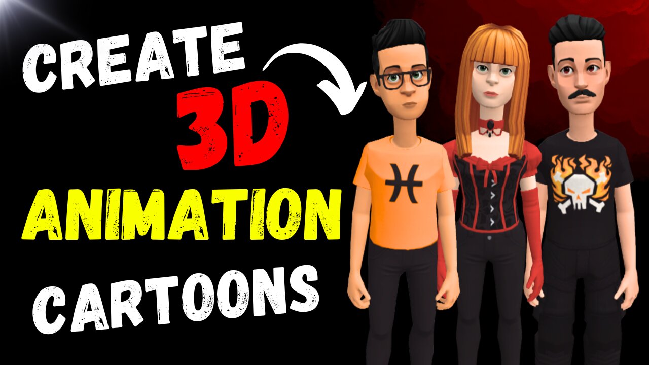 HOW to make 3d animation cartoon