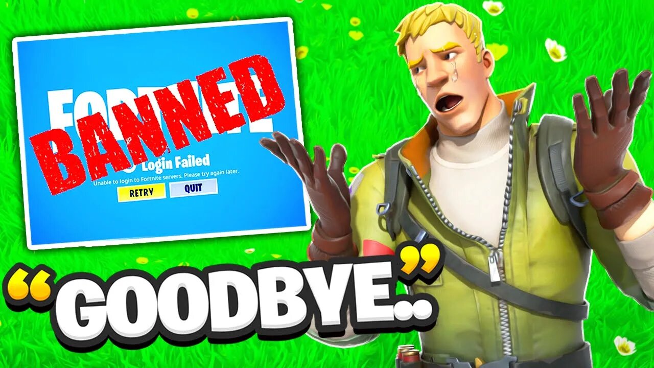 I Pretended Fortnite is BANNED Forever