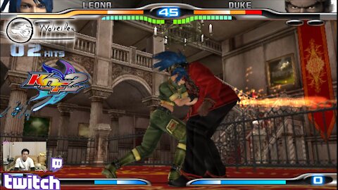 (PS2) KOF Maximum Impact 2 - 03 - Leona - Lv Expert