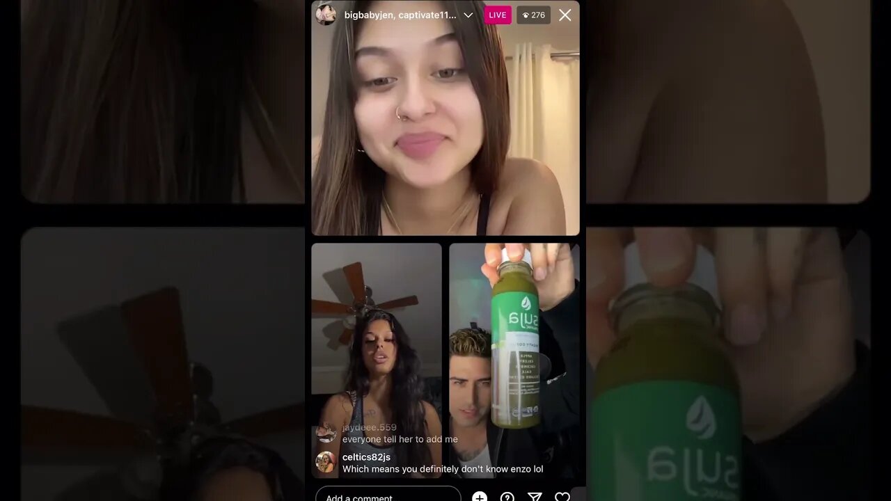 Minnaaaxo Instagram Live with 3 Guest (17/05/23)