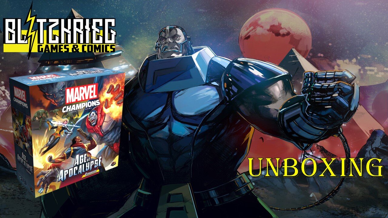 Marvel Champions: Age of Apocalypse Expansion Unboxing Card Game