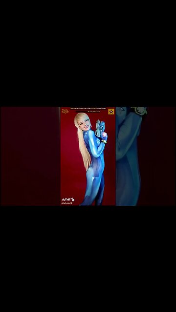 Best Zero Suit Samus Cosplay Costume - 1000 Likes TikTok Dance Contest 🔵🚀