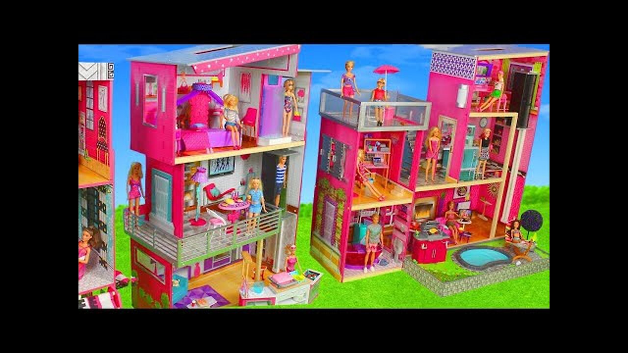 Barbie 'Dreamhouse' Dollhouse for Kids!