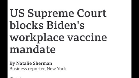 US Supreme Court Blocks Biden’s Vaccination Mandate